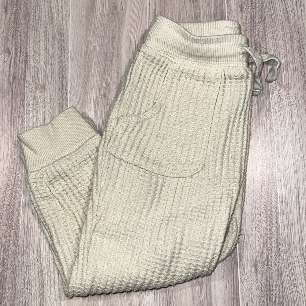 Waffle Knit Toddler Sweats